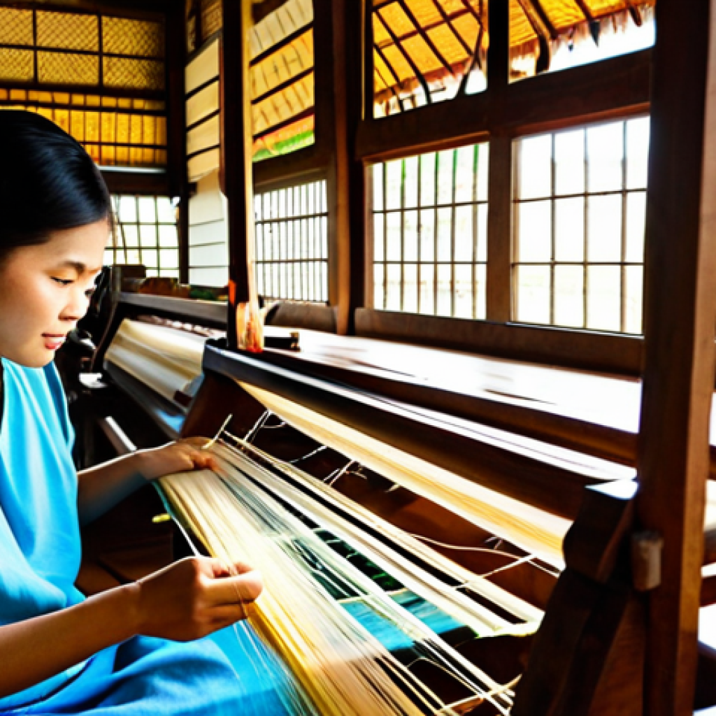섬유기사 필기 시험 합격률 - Silk Weaving Workshop**

"A bright and airy silk weaving workshop in Chiang Mai, Thailand. Thai arti...