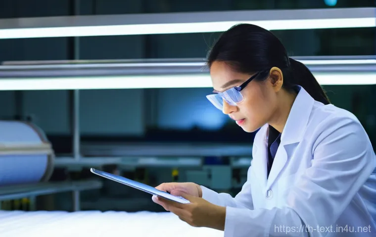 섬유기사 시험 비용 - **Prompt: Moment of Achievement: Receiving the Textile Engineer License**
    "A moment of profound ...