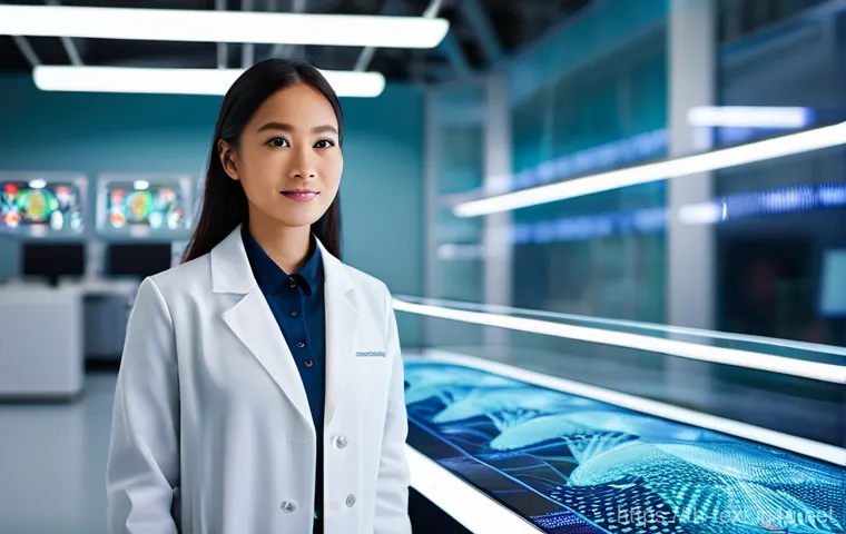 섬유기사 취득을 위한 효율적인 방법 - **Prompt 1: "Visionary Textile Engineer with Smart Fabric Innovation"**
    A young, confident South...