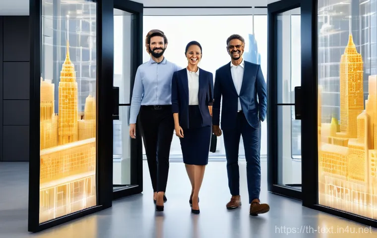 섬유기사와 자격증 취득의 실질적 효과 - **Prompt: The Golden Key to Textile Engineering Success**
    A diverse group of professional textil...