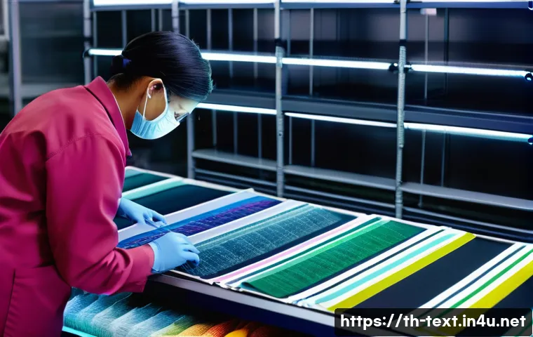 섬유기사와 생산공정 관리 관련 이미지 1